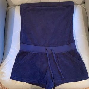 Juicy Couture navy romper (original made in USA)